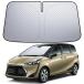 [6 слой изоляция материалы ] Lamicall Toyota Sienta 170 серия переднее стекло затеняющий экран, шторки от солнца : машина затеняющий экран, шторки от солнца тент машина машина передний солнечный she-