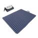 сиденье для отдыха водонепроницаемый складной простой место хранения пикник коврик легкий мобильный удобный движение .* кемпинг *. пара ( темно-синий цвет -200*200cm)