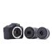�y���Áz[�Ǖi] Canon �~���[���X�J���� EOS R50 �_�u���Y�[���L�b�g �u���b�N _GP00020641