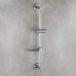  shower slide bar stainless steel plating adjustment possible hand shower shower hook wall mount installation easiness 