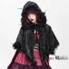  Gothic and Lolita world CA051 Gothic and Lolita мода роза & перо велюр f-ti пончо пальто кардиган Claw k манто земля . серия готический roli.ta Лолита 