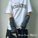  Gothic and Lolita world . узор окантовка линия чёрный серый гетры для рук visual мода унисекс визуальный серия V серия режим серия .. серия 