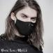 [ Gothic and Lolita world ]PUNKRAVE Gothic and Lolita заклепки есть темный punk модный маска самый короткий этот день отправка этот день отправка качество уверенный иметь 