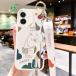  Moomin iphone16 для кейс линзы защита смартфон кейс легкий тонкий TPU бампер отпечаток пальца предотвращение беспроводной зарядка соответствует iphone16 покрытие 