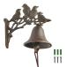 MrMrKura дверь звонковое устройство дверной звонок чугун дверь bell колокольчик маленькая птица жилье для .... звонковое устройство ветряной колокольчик настенный 