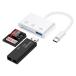 iPhone16SD�J�[�h���[�_�[3in1USB3.0/SD/TF�J�[�h�ϊ��A�_�v�^OTG�@�\5Gbps�����f�[�^�]���ʐ^/�r�f�I�o�����]���������J�[