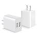 USB�[�d��AC�A�_�v�^�[iPhone�}���[�d��AC�R���Z���g�}���`���[�W���[�X�}�z�[�d��12W2�|�[�g2.4A�}���[�d�����[