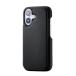 �G���R��iPhone17�P�[�X�J�o�[�\�t�g���U�[�|���J�[�{�l�[�g�y�ʔw�ʃJ�[�h�|�P�b�g2�̃|�P�b�g�u���b�NPM-A25APLORFBK