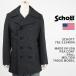 Schott Schott бушлат SCHOTT 740US PEA COAT 24oz. MELTON MADE IN USA 782-1154004-382[ внутренний стандартный товар / Япония специальный заказ / американский производства / melt n/7821154004-382]