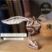  You Gears золотой snichi Harry Potter Golden Snitch из дерева DIY мозаика комплект игрушка интеллектуальное развитие дерево мозаика 3D construction из дерева модель - lipota