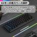 MageGee Mini 60%�Q�[�~���O�L�[�{�[�h RGB�o�b�N���C�g 61�L�[ TS91 �R���p�N�g�L�[�{�[�h ���� �R�X�p  �L���L�[�{�[�h US�z�� �֘A�摜2