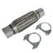CCE flexible pipe exhaust pipe stainless steel mesh pipe exhaust manifold muffler 