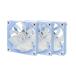 Yeston Sakura ARGB LED 120mm �����\�A4�s���A1700RPM �É��� ���C�� �J���[���b�h LED �P�[�X�t�@�� �p�\�R���P�[�X�p�A�P�[�X��p�t�@�� �g���v���p�b�N