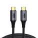 Xiwai 0.3M USB4 кабель 40Gbps,100W зарядка а также 8K @ 60Hz 5K @ 60Hz USB4.0 Thunderbolt3/4. совместимость есть 