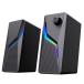  динамик PC динамик ge-ming динамик RGB оборудование орнамент освещение проводной 3.5mm аудио кабель *USB подача тока кабель приложен, персональный компьютер, телевизор, планшет, Smart fo