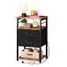 ANDWINT �x�b�h�T�C�h�e�[�u�� �T�C�h�e�[�u�� �i�C�g�e�[�u�� �R���Z���g�t�� 40*30*70cm �����o���t�� ���[�t�� �g�ݗ��ĊȒP �R���p�N�g
