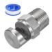 M METERXITYf Lad jet chip 1/2BSPT 3 mm отверстие нержавеющая сталь сталь широкоугольный Flat вентилятор спрей chip изоляция лента имеется мойка / смазывание / охлаждающий / увлажнение / садоводство 