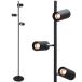 [PLATA] �X�^���h���C�g �t���A���C�g LED �ԐڏƖ� �t���A�X�^���h �����v ���� �p�x���� �ʓ_�� ��̌^LED 3�� ������� �C���e���A �V���v��   �d���F