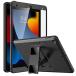 MoKo iPad 9/8/7 кейс (2021/2020/2019) iPad 10.2 все множественный защита type кейс экран плёнка имеется Black * легкий тонкий царапина предотвращение подставка функция падение предотвращение ударная абсорбция P