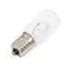  внутри лампочка T22 форма 15W застежка 17mm (E17) цвет кузова прозрачный 1 штук швейная машина рефрижератор маленький размер. осветительное оборудование и т.д. лампочка это LED не является.