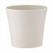  Apple одежда - горшок pra горшок koti pot 190 type белый земля емкость 2.5L глубина 19* ширина 19* высота 17.7* простой салон садоводство керамика способ мясо толщина декоративное растение сделано в Японии 