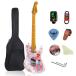 Bullfighter электрогитара TL Telecaster взрослый начинающий комплект блокировка Pro Performance электрогитара комплект TL модель SS pick up (penoy)
