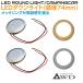 ԥ󥰥 ľ74mm LED饤 å 2ȯ顼 å̵ AWD-LED74 | DC12V   LED  롼