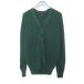 GREEN LABEL RELAXING прозрачный хлопок azeV шея кардиган размер S зеленый 3228-141-0451 зеленый этикетка 