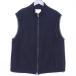 STILL BY HAND шерсть пирог ru Zip лучший размер 50 темно-синий VE02213 стойка rubai рука Wool pile zip vest