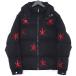 UNKNOWN LONDON ALL OVER RED DAGGER RHINESTONE PUFFER JACKET L ֥å Υɥ 󥸥㥱å 饤󥹥ȡ