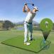  Golf коврик коврик наружный большой Golf тренировка элемент ..100×150cm Driver ioso swing короткая клюшка тренировочный инструмент салон искусственный газон одиночный товар компактный удобный 