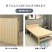  раскладушка складной bed натуральное дерево кровать с решетчатым основанием одиночный 200kg нагрузка из дерева сосна материал ioso low модель кроватная рама одиночная кровать компактный ..