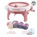  вязальная машина 48 игла ткань машина ребенок DIY игрушка функционирование простой рукоделие compact вращение тканый машина вязаный шарф ioso шляпа muffler рукоделие плетеный комплект шерсть вязальная машина повседневный используя ходить на работу 