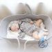  baby корзина трос плетеный Koo вентилятор детская переноска корзина . корзина ioso хлопок складной детская люлька . днем . подгузники изменение младенец новорожденный .. интеллектуальное развитие 