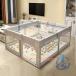  baby 200cm×180cm примерно 2 татами детский манеж сетка 4 угол обычный размер высокий ioso застежка-молния дверь имеется модный удобный удобный легкий в использовании многоцелевой 