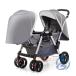 baby легкий можно выбрать 3 цвет twin коляска Buggy 2 человек .. для коляска ioso на поверхность .. для крепкий складной модный удобный удобный легкий в использовании 