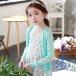  кардиган девочка Kids ребенок длинный рукав тонкий V шея весна девочка 120cm?165cm ioso uv кардиган ребенок одежда summer кардиган модный body type покрытие 