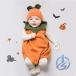 Halloween костюм костюм baby костюмированная игра тыква детский комбинезон ioso тыква маскарадный костюм Event 2 позиций комплект шляпа имеется младенец ребенок мужчина девочка интеллектуальное развитие 