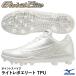  Mizuno (MIZUNO) 11GP231001 отметка шиповки свет Revo Elite TPU свечение bar Elite средняя школа бейсбол соответствует белый шиповки GlobalElite GE P кожа обработка не возможно бейсбол 