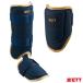 [ отправка в тот же день возможно ] Z (ZETT) удар человек для compact защита локтей & нога защита ограничение комплект темно-синий × Gold BLL384C BLL324C левый правый двоякое применение сетка материалы бейсбол 