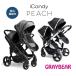  коляска 2022 год новый цвет дополнение!iCandy New Peach I сладости новый pi-chi2 посадочных мест коляска новорожденный независимый 4 колесо на поверхность 