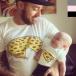  родители . пара look младенец детский комбинезон родители . пара t рубашка пицца одежда ссылка ko-te родители . комплект День отца подарок родители . пара t рубашка родители .ko-tet рубашка семья ...tsi