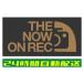 do RaRe ko стикер наклейка видеозапись средний NOW ON REC борт движение предотвращение .. движение модный простой автомобильный автомобиль атмосферостойкий водонепроницаемый глянец чёрный 200mm×100mm si34