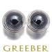  George Jensen серьги hema тугой 86D серебряный 925 BLJ