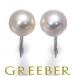  Mikimoto серьги жемчуг жемчуг 8.5mm один шарик K14WG BLJ
