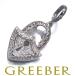  Loree Rodkin подвеска с цепью Cubic Zirconia ETCH LOCK серебряный 925 BLJ