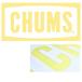 ॹ ƥå Cutting Sheet CHUMS Logo L CH62-1482 