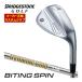  специальный заказ custom Club Bridgestone Golf BITING SPIN Wedge металлизированный specification динамик Gold HT вал 