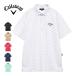 Callaway -3*C обратная сторона прохладный Logo принт kanoko рубашка-поло с коротким рукавом Golf одежда мужской M-3L C25134110