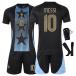  футбол тренировка одежда 2024 Argentina футбол одежда 10 номер Messhi 11ti Мали a american cup Uni Home Kids костюм мужской верхняя одежда короткий рукав взрослый ребенок 